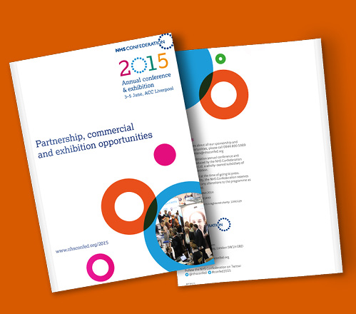 NHS Confederation spex brochure covers