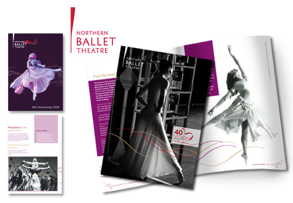 Northern Ballet Brochure Design