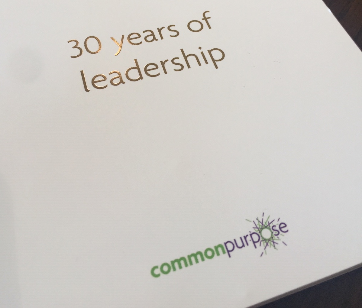30th Anniversary of Common Purpose