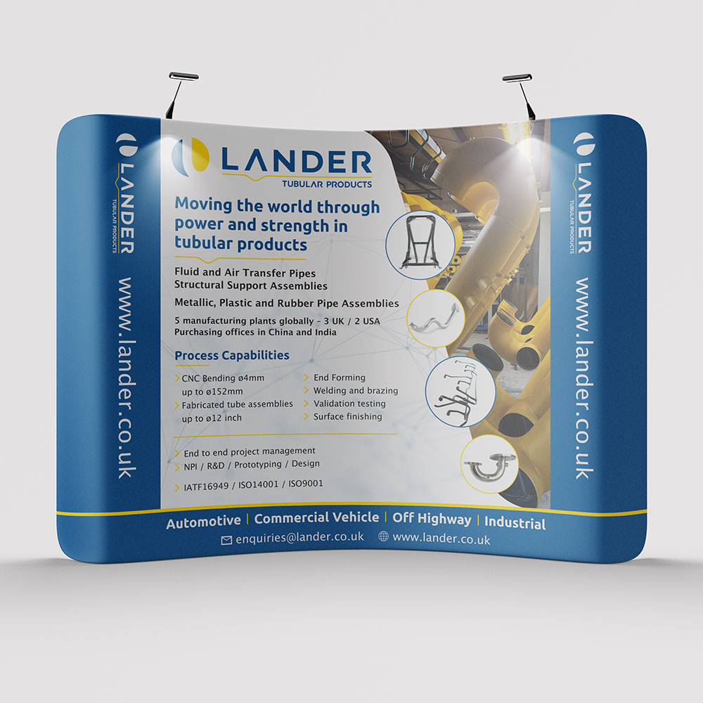 Lander Display Stand