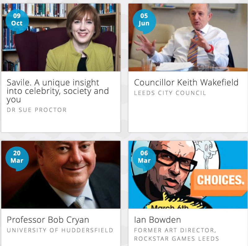 Past events from Yorkshire Talking Heads